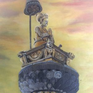 Bhupatindra Malla's painting
