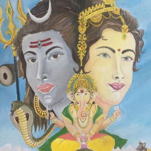 Art of Shiva and Parbati