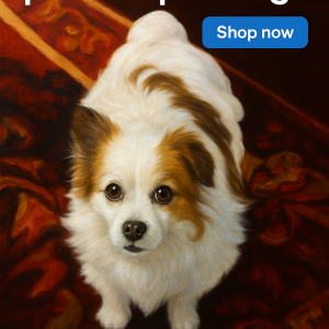 Oil Painting of Dog